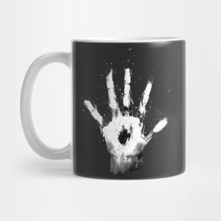 The White Hand Mug